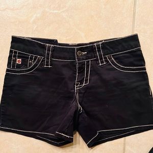 Paris blues black shorts - size 5